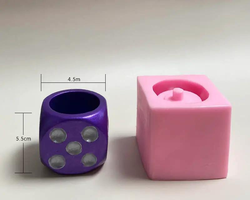 Dice Silicone Resin Casting Moulds for Resin Lovers Table Games DIY Making - JUMBO! by Resin Art NZ