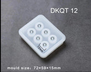 Spherical Bracelet Beads Moulds - #03 by Resin Art NZ