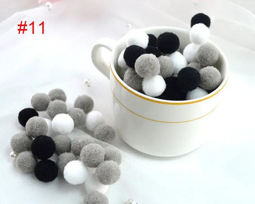 Assorted Pompoms Multicolor Arts and Crafts Pom Poms Balls for DIY Art Creative Crafts Decorations by Resin Art NZ