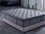 'Comfortably' 7 zones pocket spring mattress with memory foam Double Size by sue-e furniture