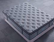 'Comfortably' 7 zones pocket spring mattress with memory foam Double Size by sue-e furniture