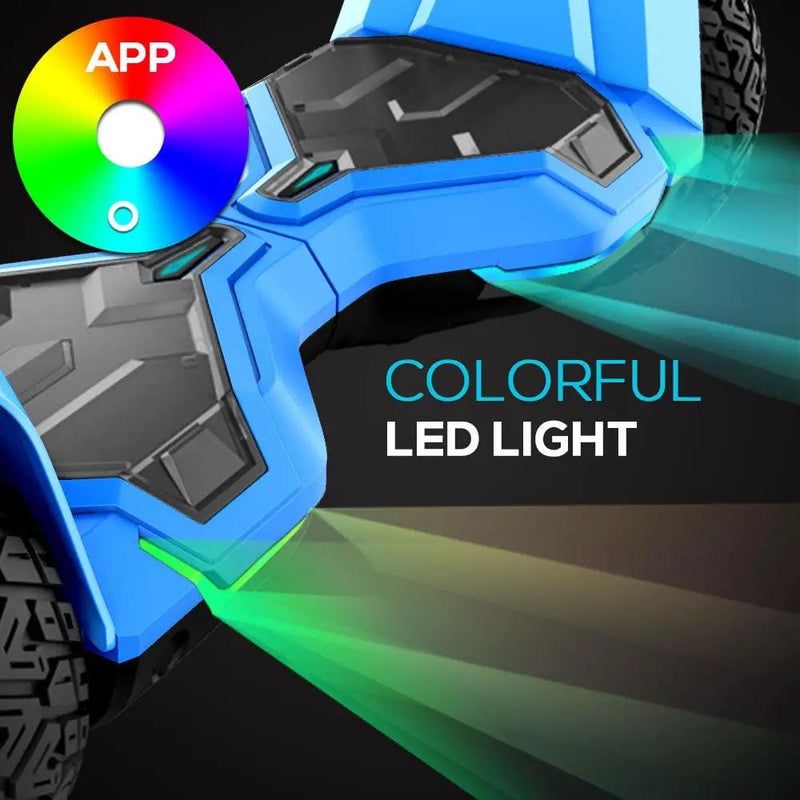 Kiwi eRide Kiwi Hoverboard Gyroor G2 Black Offroad Hoverboard Gyroor G2 Black Offroad Hoverboard