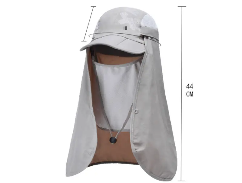 Sun HatS Wide Brim Bucket Outdoor Fishing Hiking Cap UV Protection by dealonline.co.nz
