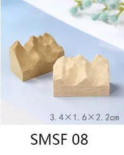 Fake Mountain Resin Epoxy Craft Wood Natural Snow Mountain Dried Flower Resin Decorative Craft DIY Ring Pendant Micro Landscape Making for Jewelry by Resin Art NZ