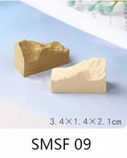 Fake Mountain Resin Epoxy Craft Wood Natural Snow Mountain Dried Flower Resin Decorative Craft DIY Ring Pendant Micro Landscape Making for Jewelry by Resin Art NZ