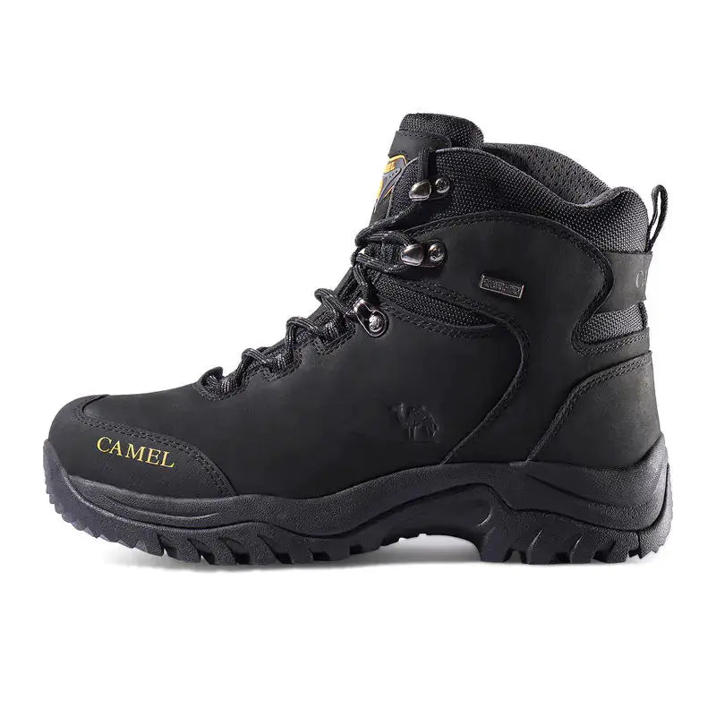 Waterproof High-Top Hiking Boots - Camel Brand by Mead's Supply & Equipment Outfitters limited