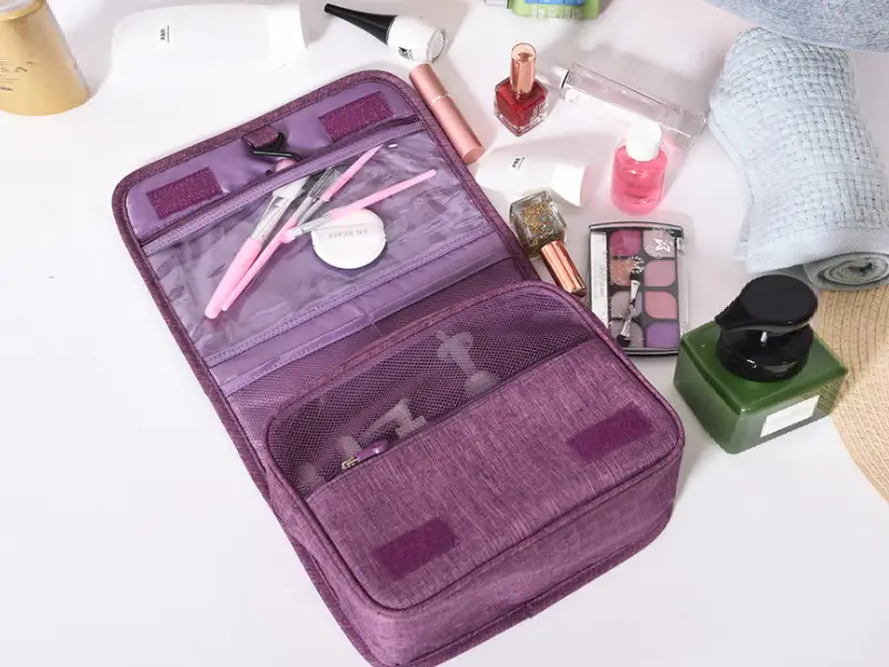 Hanging Toiletry Bag Travel Cosmetic Kit Large Essentials Organizer Waterproof by dealonline.co.nz