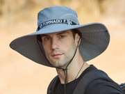 92050-GREY Sun HatS Wide Brim Bucket Outdoor Fishing Hiking Cap UV Protection by dealonline.co.nz
