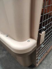 81cm - Wheeled Plastic Airline Travel Cage/Carrier/Crate by dealonline.co.nz