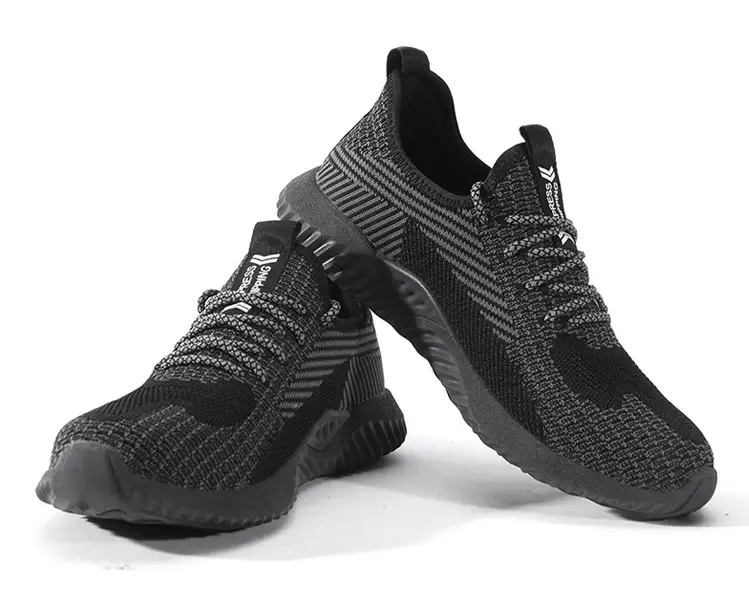 Steel Toe Work Shoes Anti Piercing Lightweight Sneakers Hiking Shoes Size 6 -12 by dealonline.co.nz