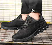 Steel Toe Work Shoes Anti Piercing Lightweight Sneakers Hiking Shoes by dealonline.co.nz