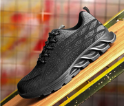 Steel Toe Work Shoes Anti Piercing Lightweight Sneakers Hiking Shoes by dealonline.co.nz