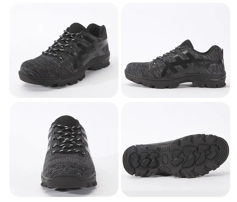 Steel Toe Work Shoes Anti Piercing Lightweight Sneakers Hiking Shoes by dealonline.co.nz