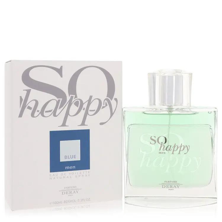 Brands HD Eau De Toilette Spray So Happy Blue Eau De Toilette Spray by Parfums Deray 100 ml So Happy Blue Eau De Toilette Spray by Parfums Deray 100 ml