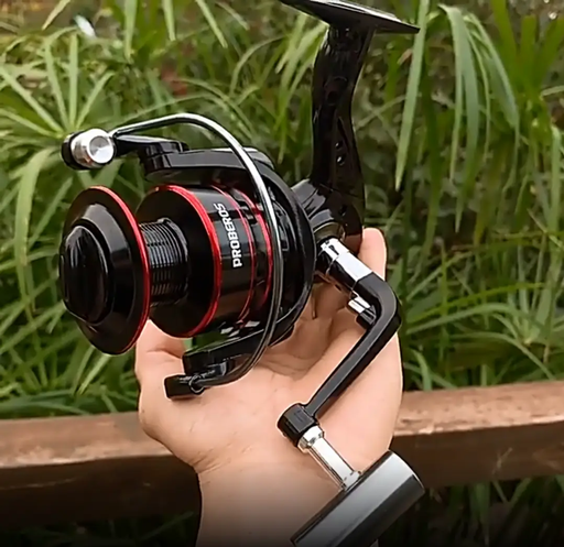 Metal Spinning Fishing Reel Left/Right Retrieve 5.2:1 12 Ball Bearings by dealonline.co.nz