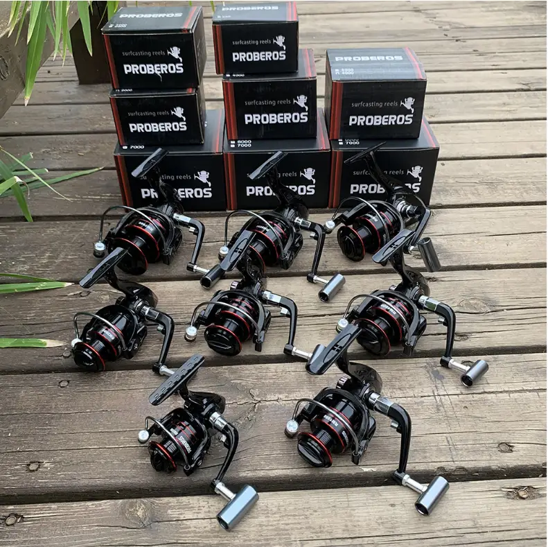 Metal Spinning Fishing Reel Left/Right Retrieve 5.2:1 12 Ball Bearings by dealonline.co.nz