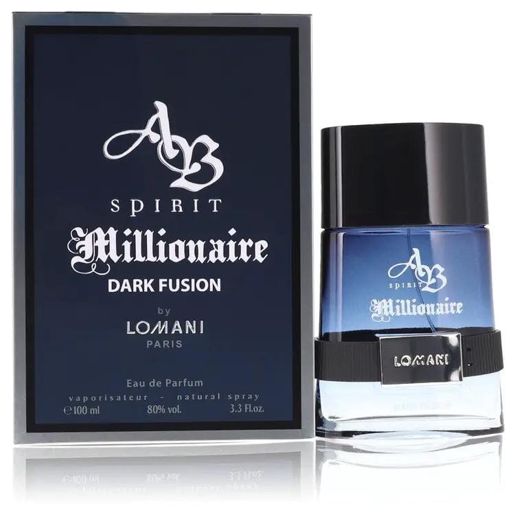 Brands HD Eau De Parfum Spray Spirit Millionaire Dark Fusion Eau De Parfum Spray by Lomani 100 ml Spirit Millionaire Dark Fusion Eau De Parfum Spray by Lomani 100 ml