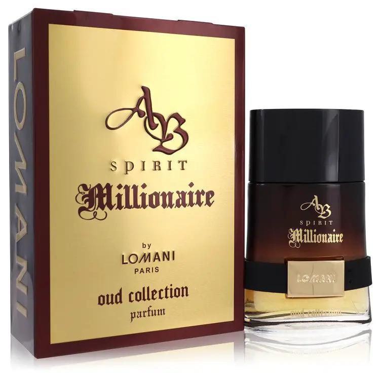 Spirit Millionaire Oud Collection Eau De Parfum Spray by Lomani 100 ml by Brands HD