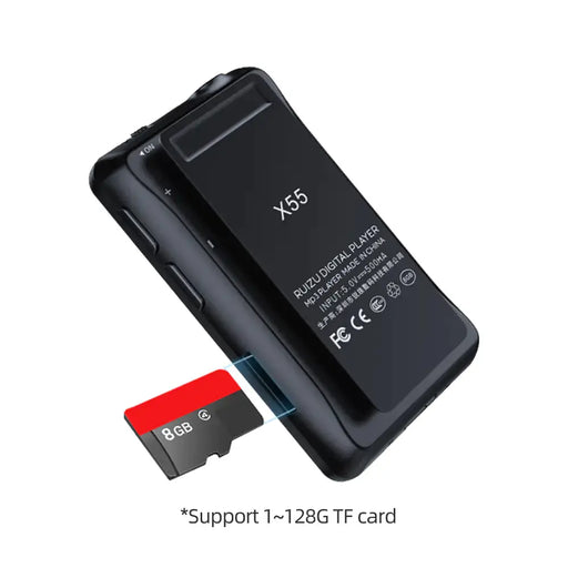 Mini Bluetooth MP3 Player with 1.8" Screen - Portable Music Player with FM Radio, E-Book & TF Card Support by Mead's Supply & Equipment Outfitters limited