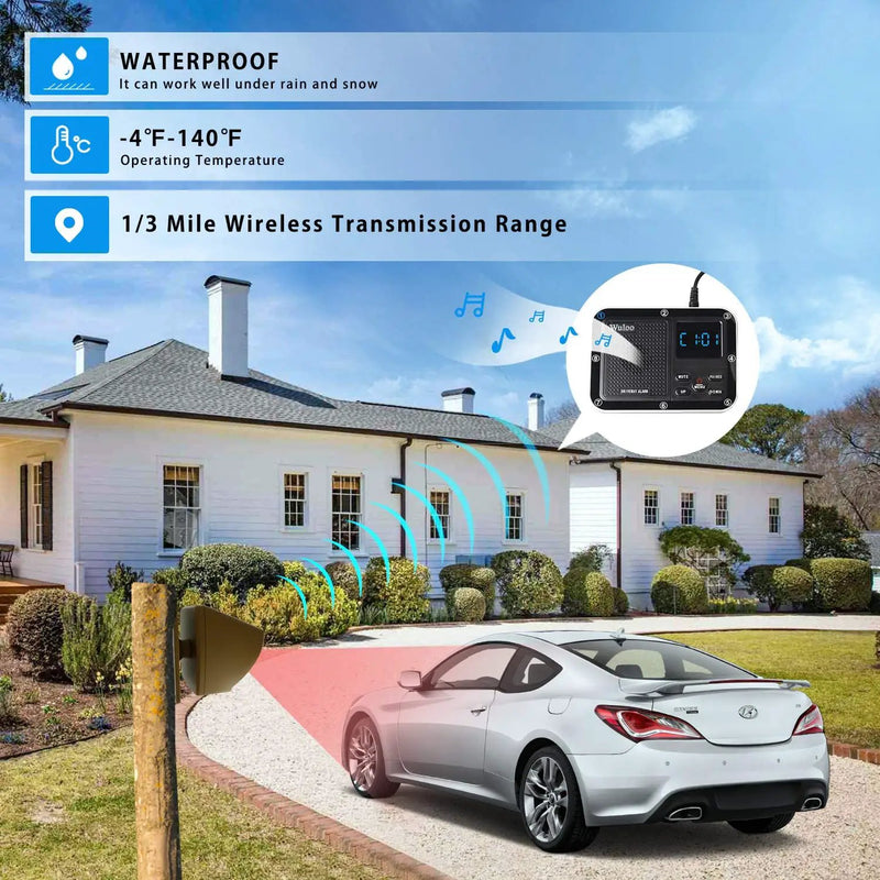 Solar Driveway Alarm System by salelink.co.nz