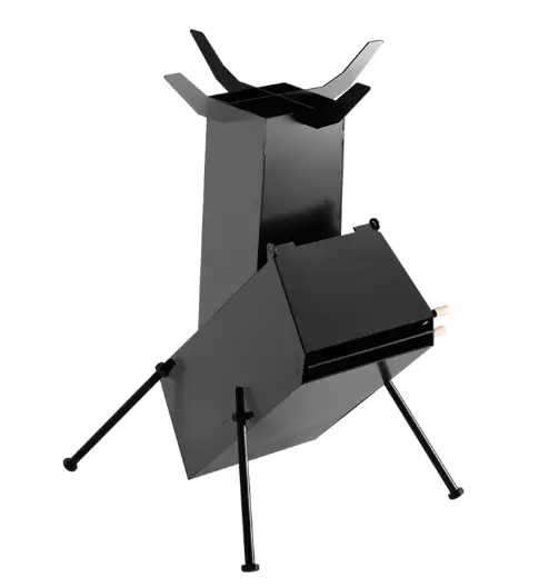 Rocket Stove 34x25x49cm by salelink.co.nz