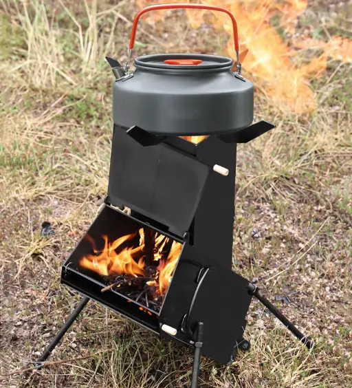 Rocket Stove 34x25x49cm by salelink.co.nz