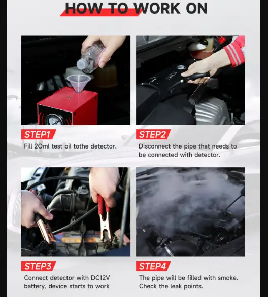 ANCEL S300 Automotive Smoke Machine Leak Detection Tester by salelink.co.nz