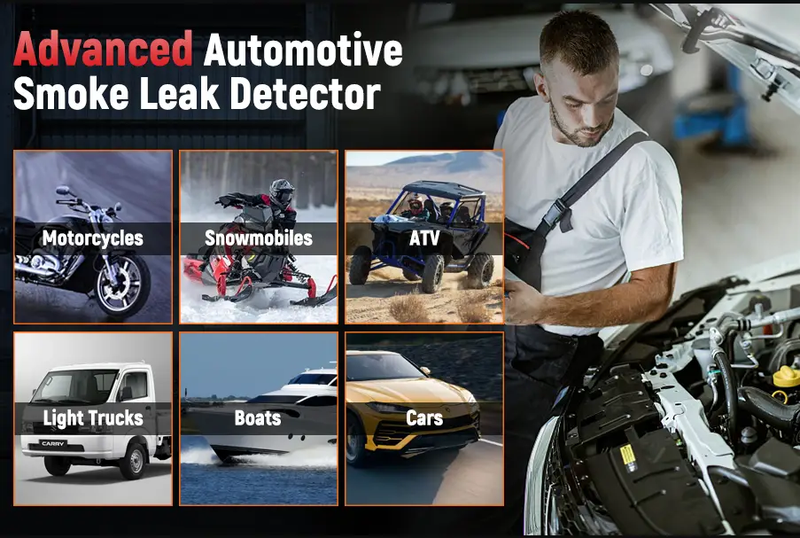 ANCEL S300 Automotive Smoke Machine Leak Detection Tester by salelink.co.nz