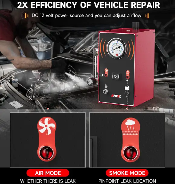 ANCEL S300 Automotive Smoke Machine Leak Detection Tester by salelink.co.nz