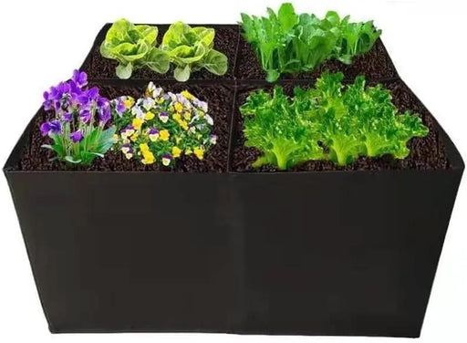 60x60x30CM Vegetable Planting Bag Fabric Raised Bed Garden Plant Flower Grow Bag by salelink.co.nz