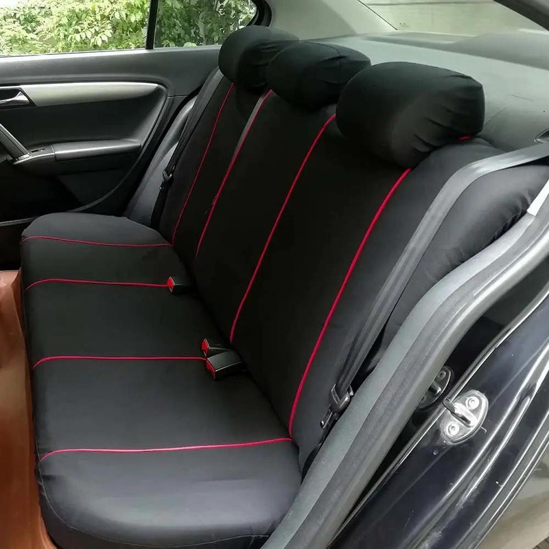 Car Seat Cover 5 Seater Full Set Front Rear Cushion Mat Protecto Polyester by dealonline.co.nz