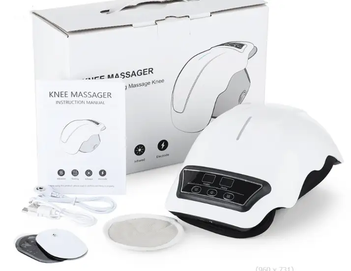 Knee Massager Heating Pad Infrared Heat Vibration Knee Pain Relief by salelink.co.nz