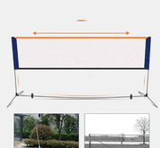 Portable Badminton Net Set 6.1m + Balls by salelink.co.nz
