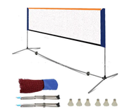 Portable Badminton Net Set 6.1m + Balls by salelink.co.nz