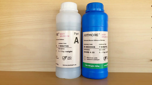 Artmore BODY Brushable Lifecassting Platinum Silicone Rubber by Resin Art NZ