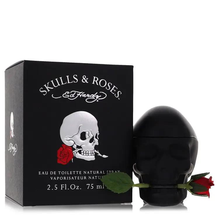 Skulls & Roses Eau De Toilette Spray by Christian Audigier 75 ml by Brands HD