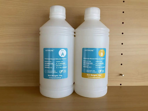 Shore A 5 - RTV Addition Cure Liquid Silicone Rubber - Mould Making by Resin Art NZ