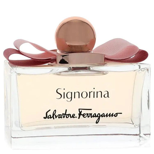 Brands HD Eau De Parfum Spray (unboxed) Signorina Eau De Parfum Spray (unboxed) by Salvatore Ferragamo 100 ml Signorina Eau De Parfum Spray (unboxed) by Salvatore Ferragamo 100 ml