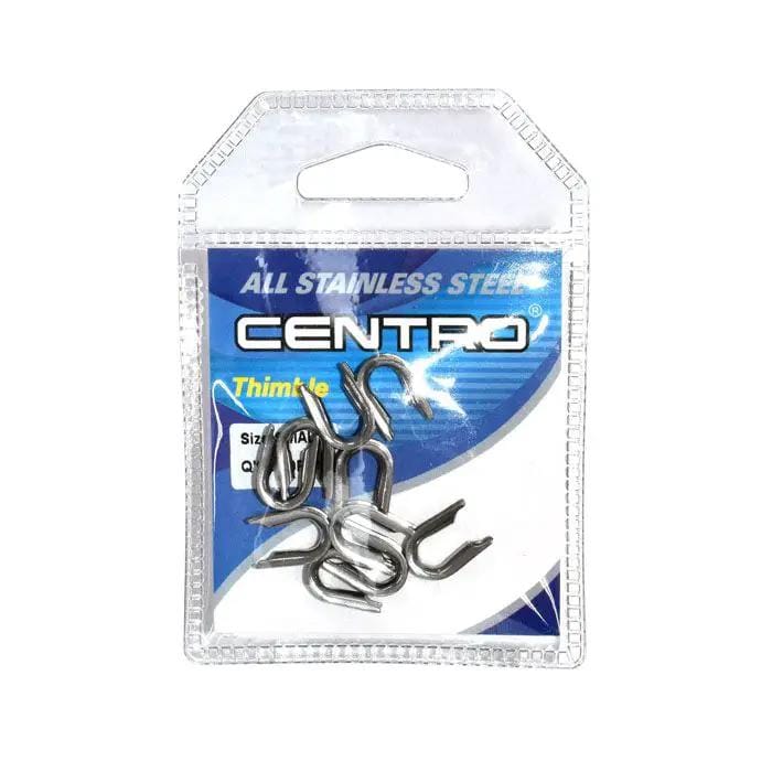 Kilwell Centro Thimble Stainless up to 200lb mono (10) Centro Thimble Stainless up to 200lb mono (10)