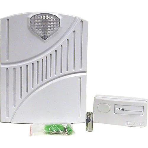 ST-60 Wireless Doorbell with Flashing Light by Eldertech