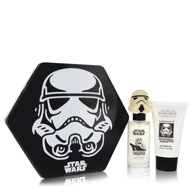 Brands HD Gift Set - 1.7 oz Eau De Toilette Spray + 2.5 oz Shower Gel Star Wars Stormtrooper 3d Gift Set - 1.7 oz Eau De Toilette Spray + 2.5 oz Shower Gel by Disney -- Star Wars Stormtrooper 3d Gift Set - 1.7 oz Eau De Toilette Spray + 2.5 oz Shower Gel by Disney --