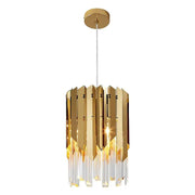 Modern Crystal Pendant Light Gold by salelink.co.nz