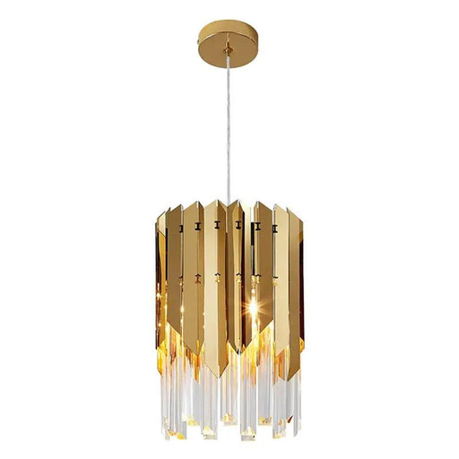 Modern Crystal Pendant Light Gold by salelink.co.nz