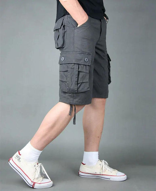 Cargo Short 1/2 Pants Outdoor Solid Color Work Short Hiking Camping by dealonline.co.nz