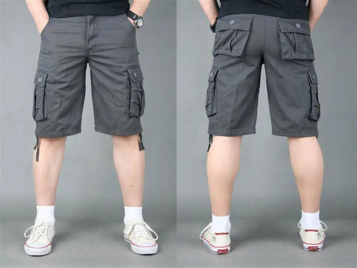 Cargo Short 1/2 Pants Outdoor Solid Color Work Short Hiking Camping by dealonline.co.nz