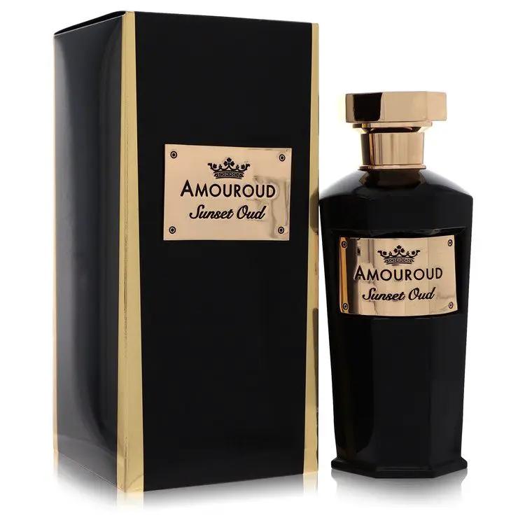 Sunset Oud Eau De Parfum Spray (Unisex) by Amouroud 100 ml by Brands HD