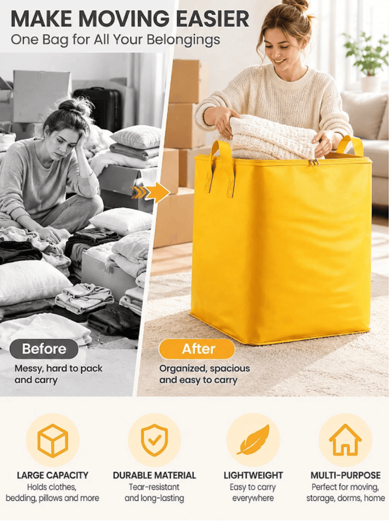 ECOTREK Moving & Storage Bags Extra Large Moving and Storage Bag 300L 400L JSR45001 ECOTREK ECOTREK Extra Large Moving and Storage Bag 300L 400L
