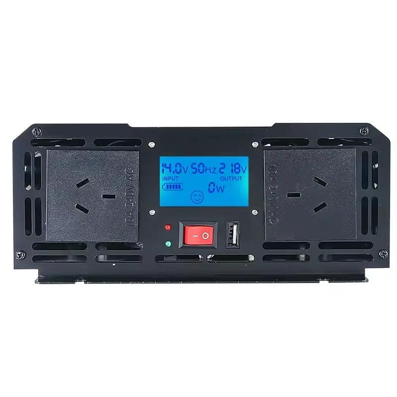 POWER INVERTER PURE SINE WAVE 4000W MAX 8000W 12V-250V CAR CARAVAN CAMPING BOAT by salelink.co.nz