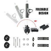 X-BULL Kayak Carrier Roof Rack Holder Folding Surfboard Watercraft Universal by salelink.co.nz