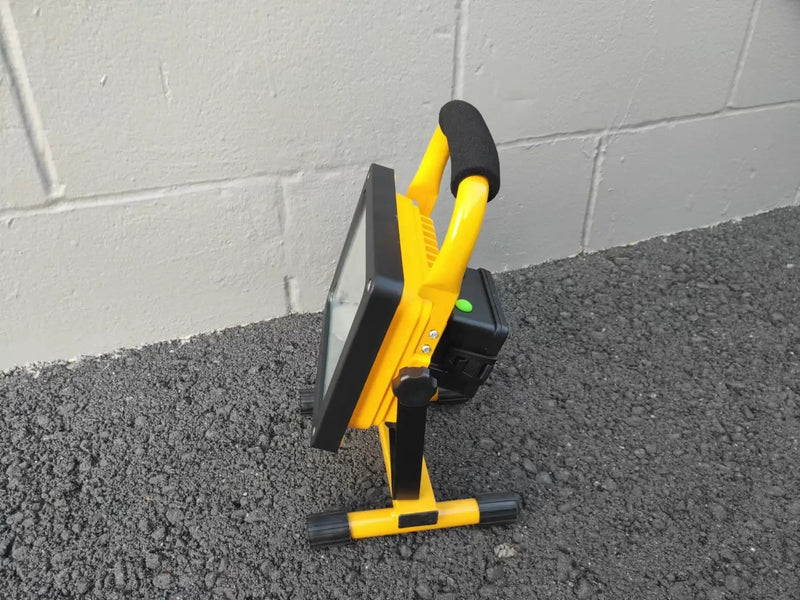 Rechargeable Portable LED Work Light with Stand,30LEDs,50W Water-resistant by dealonline.co.nz